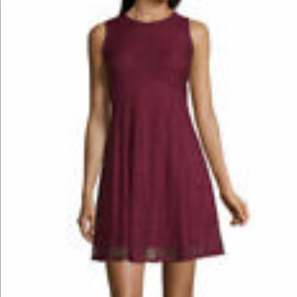 My Michelle Burgundy dress - Picture 2 of 7